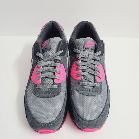 NEW Nike Air Max 90 Shoes DM0029-010 Size 11.5 Cool Gray Pink Black main image 2